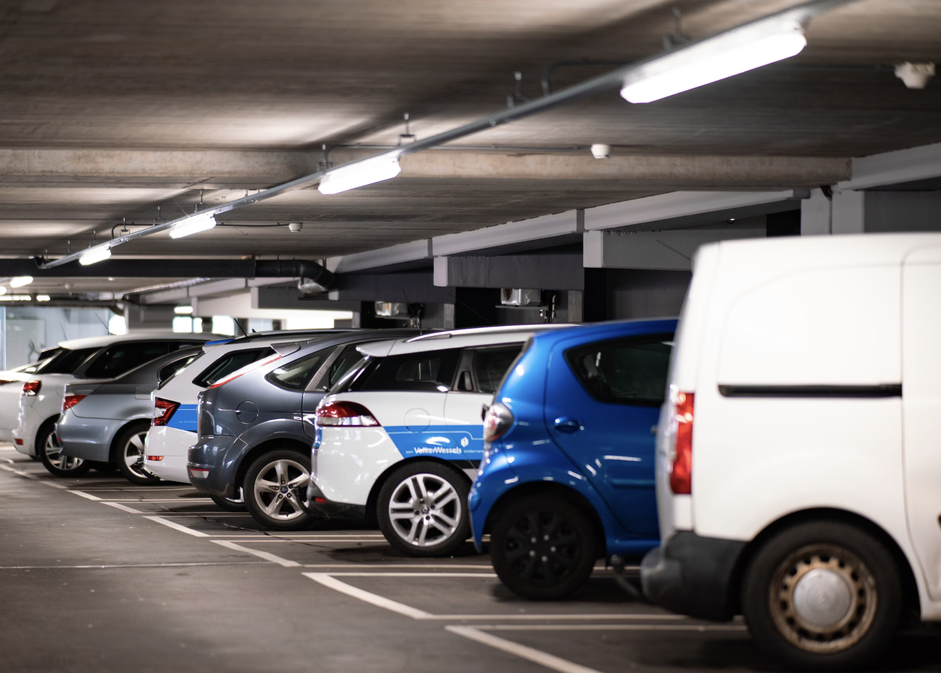 Underground Parking Lot Lights
